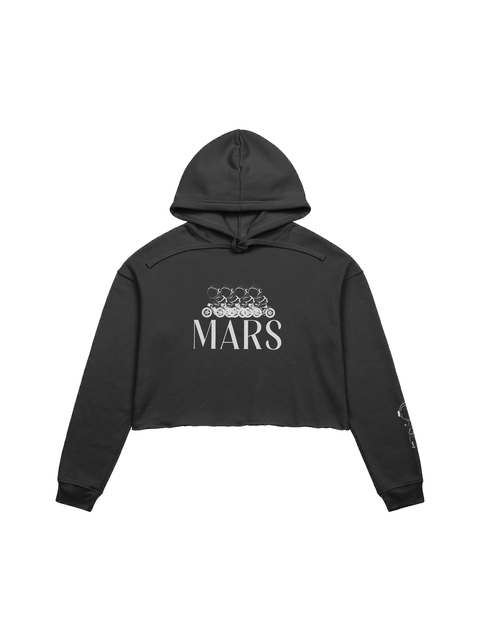 Mars City Moto Lifestyle Woman's Cropped Hoodie product image (4)