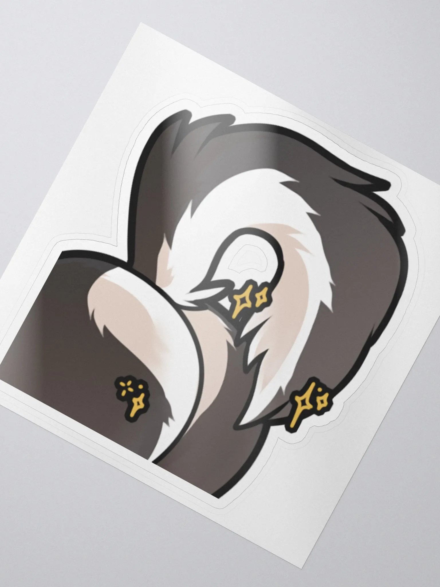 Cake, wait...no, Tail! Sticker product image (2)