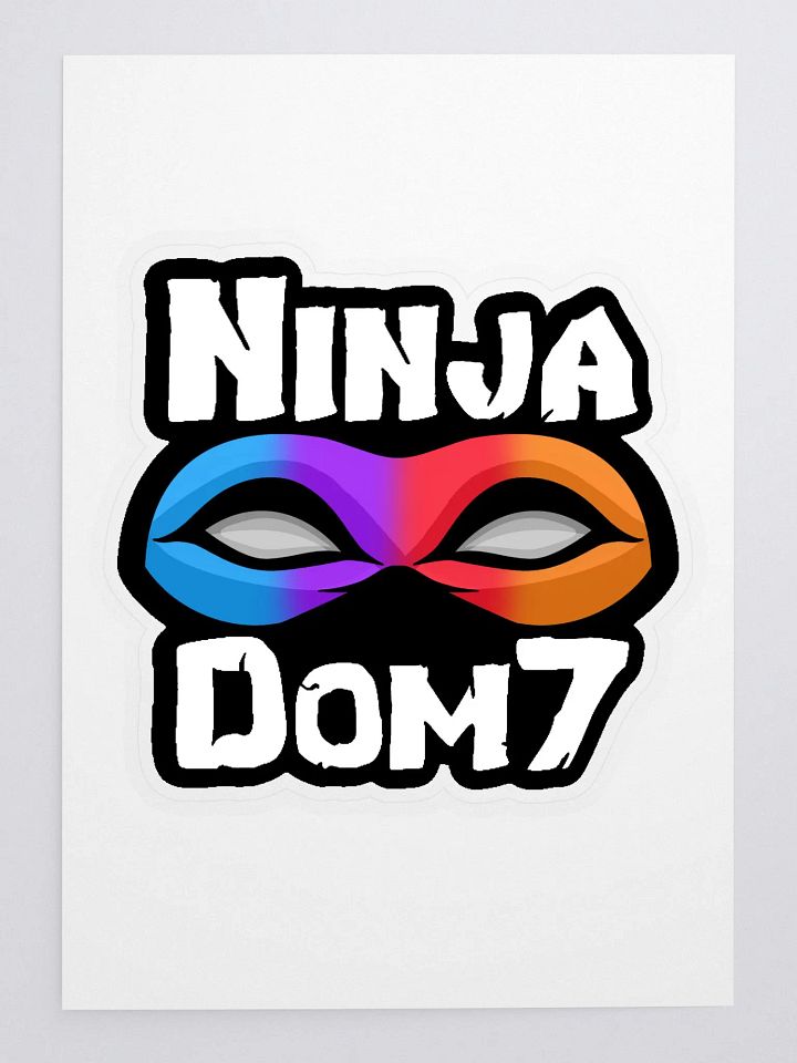 Ninja Cut Sticker product image (1)