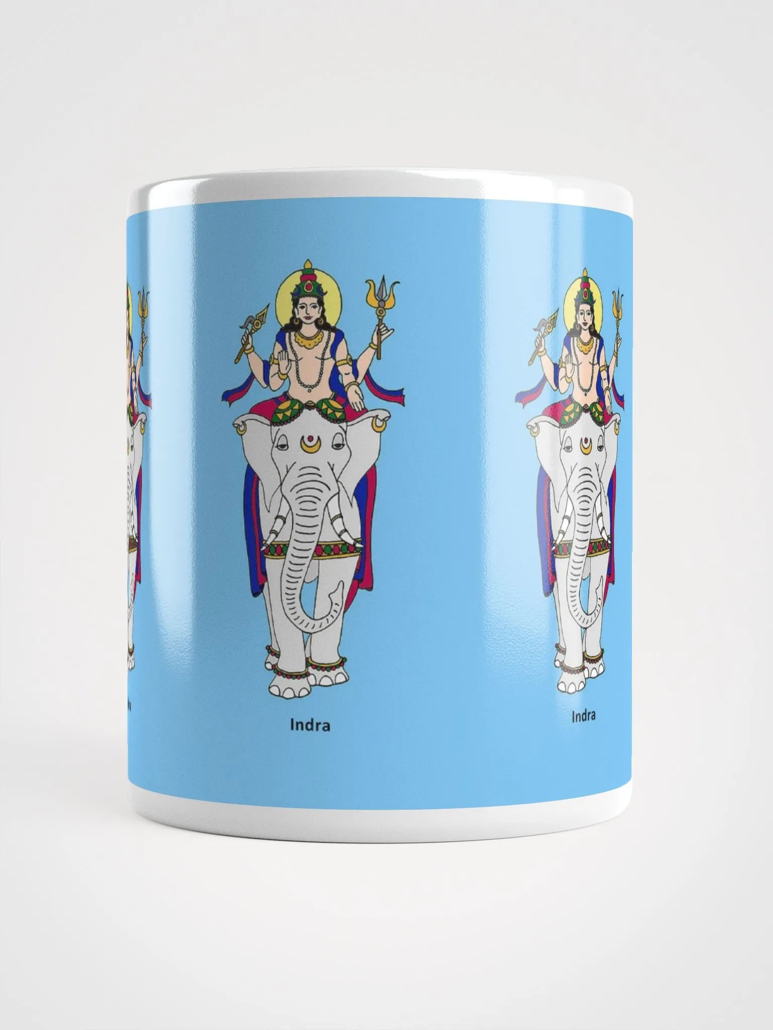 Indra, King of Heaven Mug (Blue) product image (5)