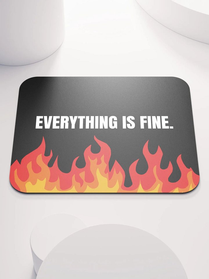 Mouse pad says it's fine. product image (1)