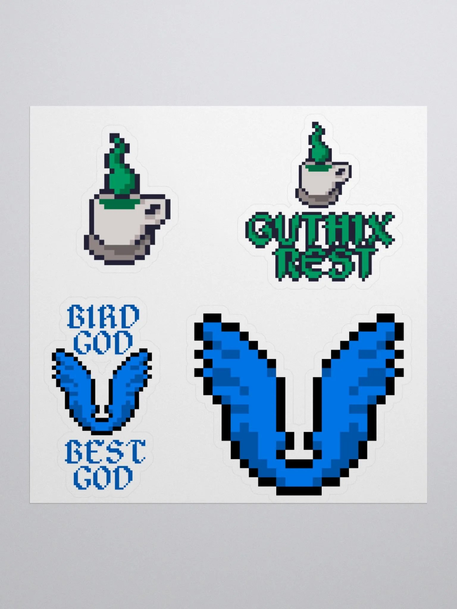 Guthix Rest Stickers product image (1)