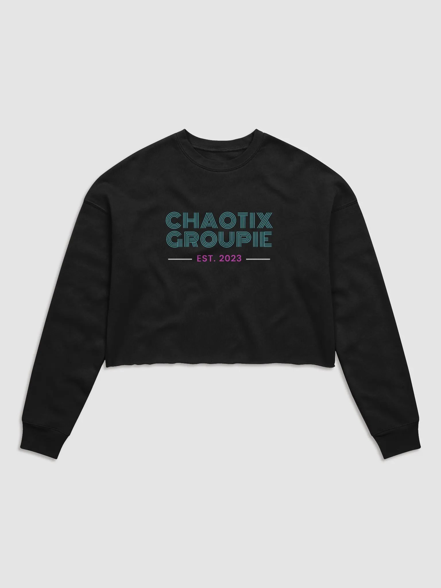 Chaotix Groupie Cropped Sweatshirt product image (3)