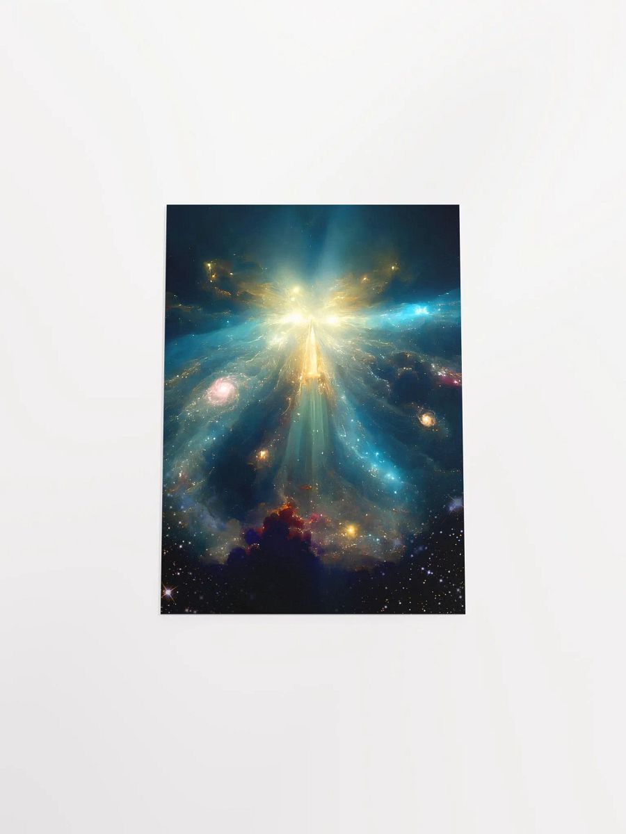 Heaven's Gate #1.1 — vibrant space poster, ethereal yoga print, abstract art, spiritual wall decor, aura poster, astrology poster, astronomy poster product image (9)