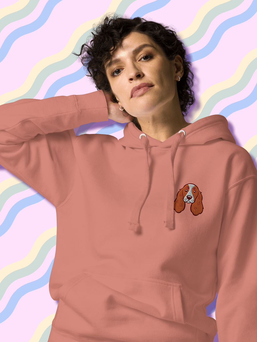 Cartoon English Cocker Spaniel Dog Unisex Premium Hoodie product image (3)