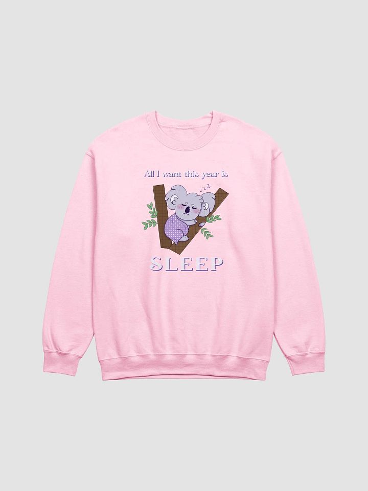 I Want Sleep Unisex Crewneck product image (2)