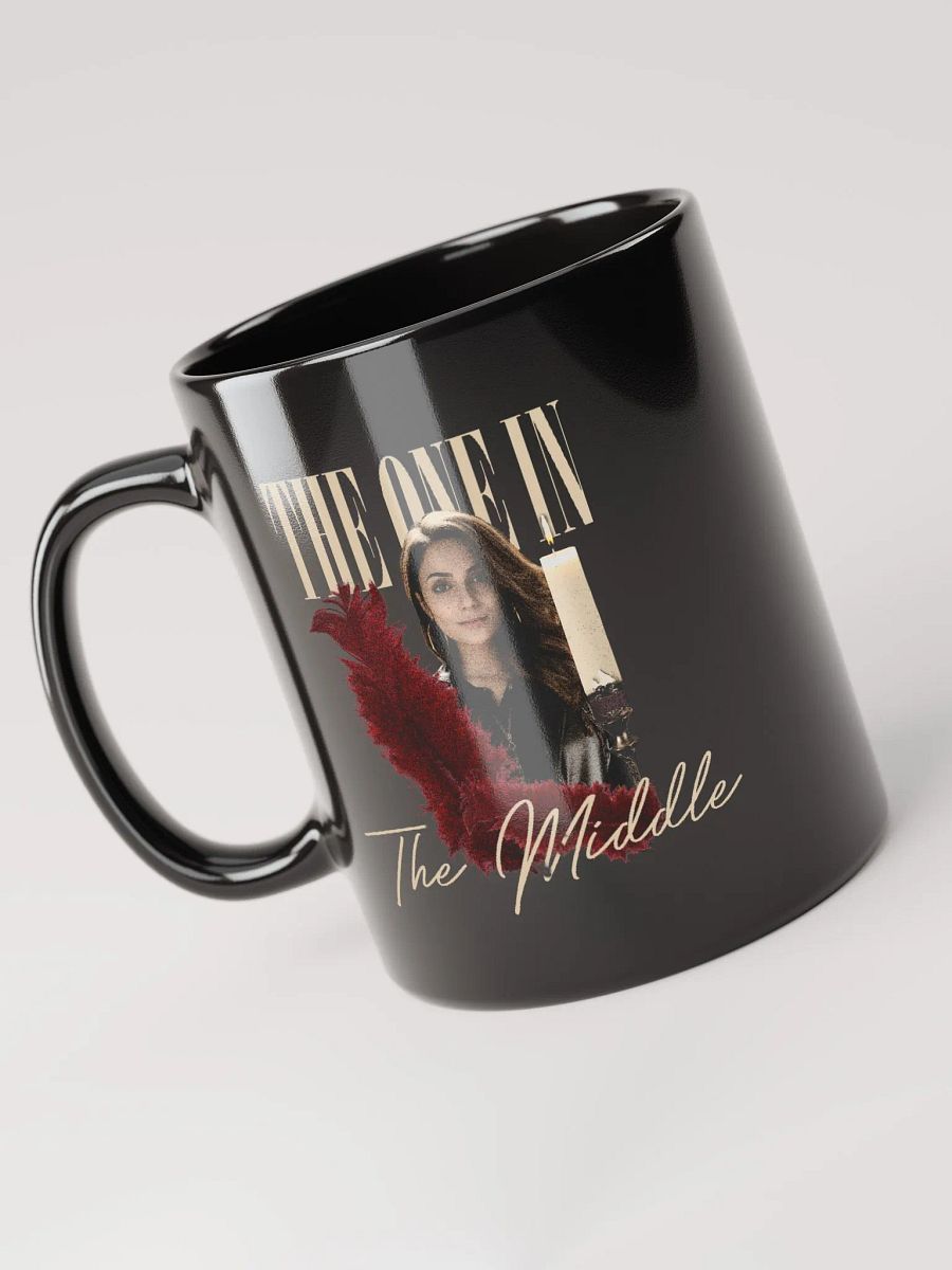 The One In The Middle (Black Mug - Gold Version) product image (3)