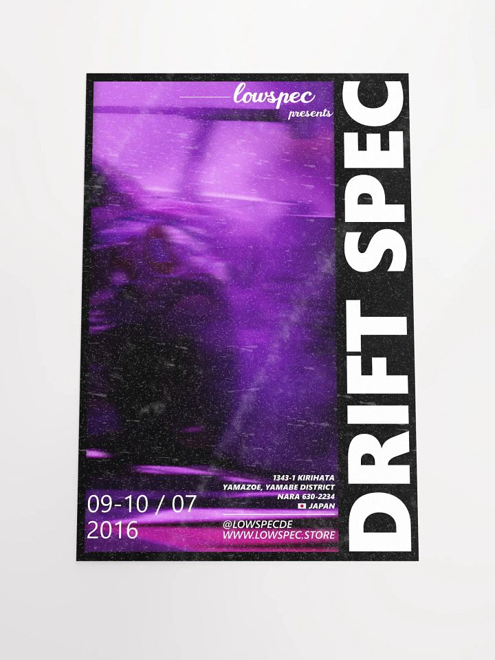 DRIFT SPEC Poster product image (1)