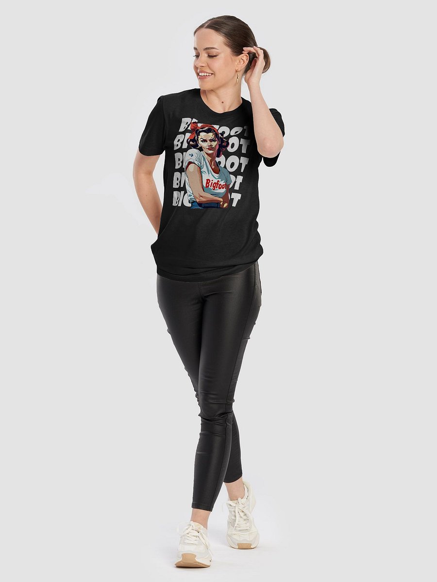 Bigfoot Girls Tee | Women T-shirt (Dark Colors) product image (3)