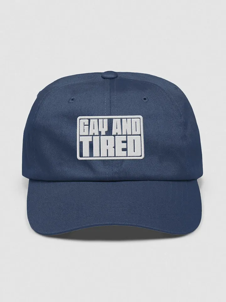 Gay and Tired - Hat product image (25)