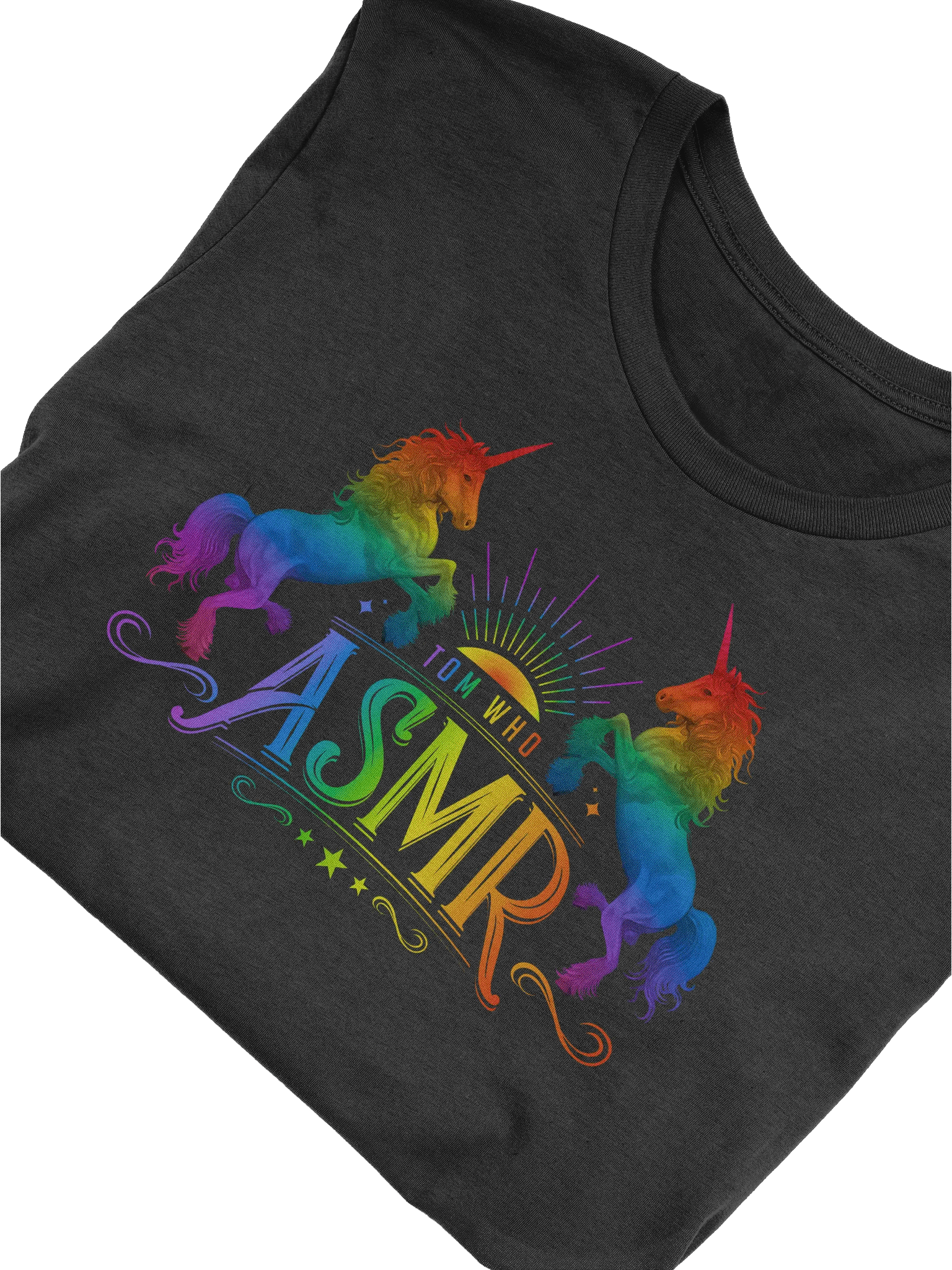 ASMR Unicorns Rainbow / Supersoft Tee product image (3)