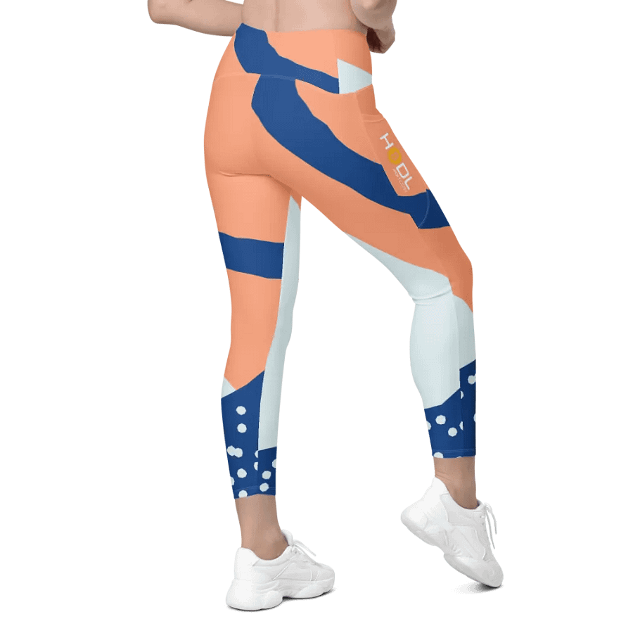 Geometric Bliss Crossover Leggings product image (8)