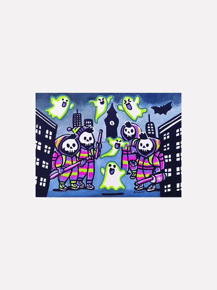 Ghostly Pursuit Art Print product image (1)