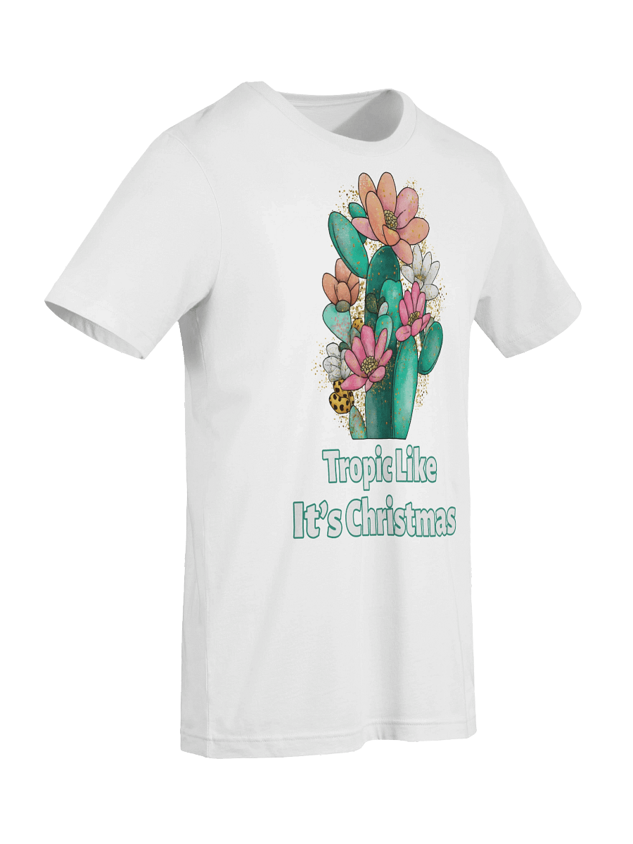 Tropic Like It's Christmas Cacti T-Shirt product image (23)
