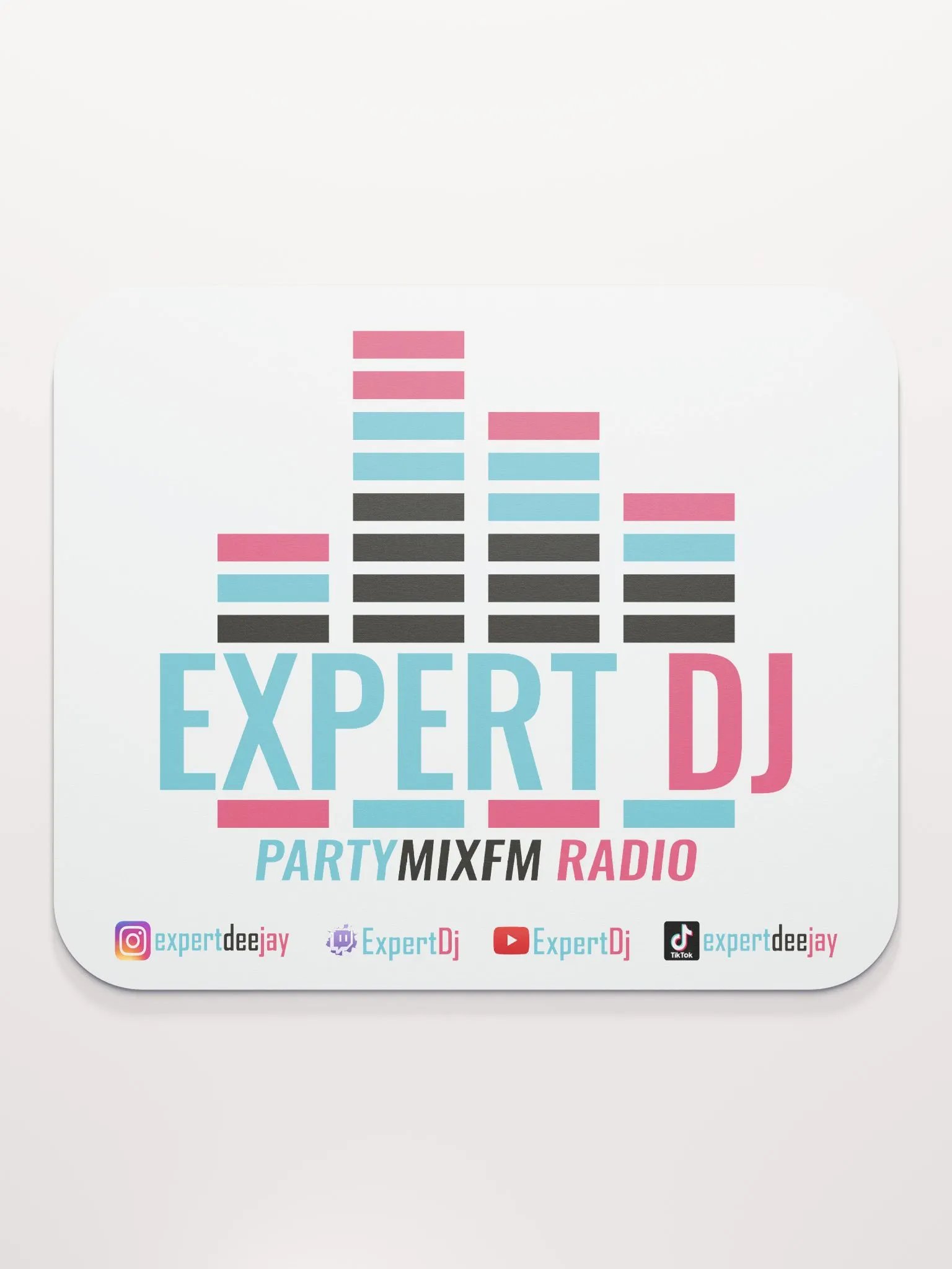 Expert DJ & PartyMixFm Radio Mouse Pad Type 2 product image (2)