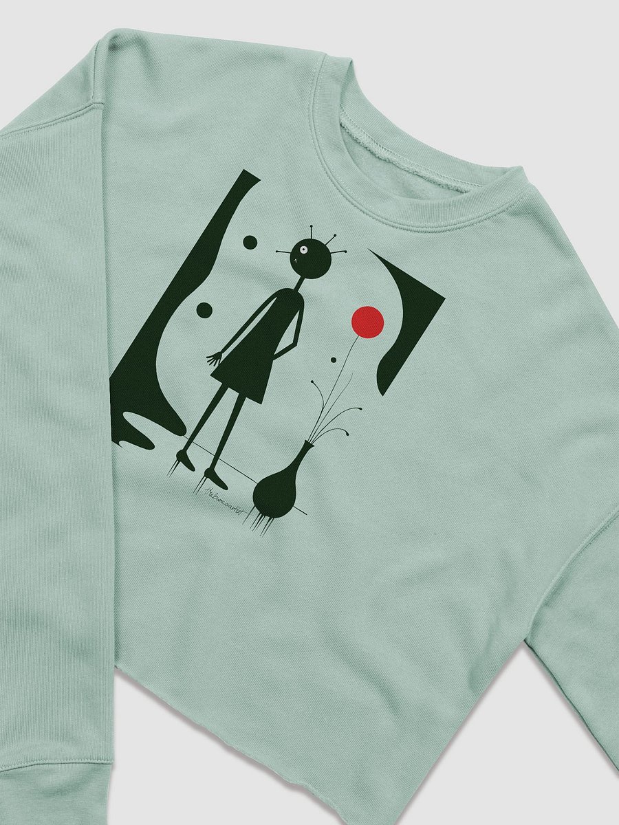 Bella+Canvas Women's Fleece Crop Sweatshirt product image (5)