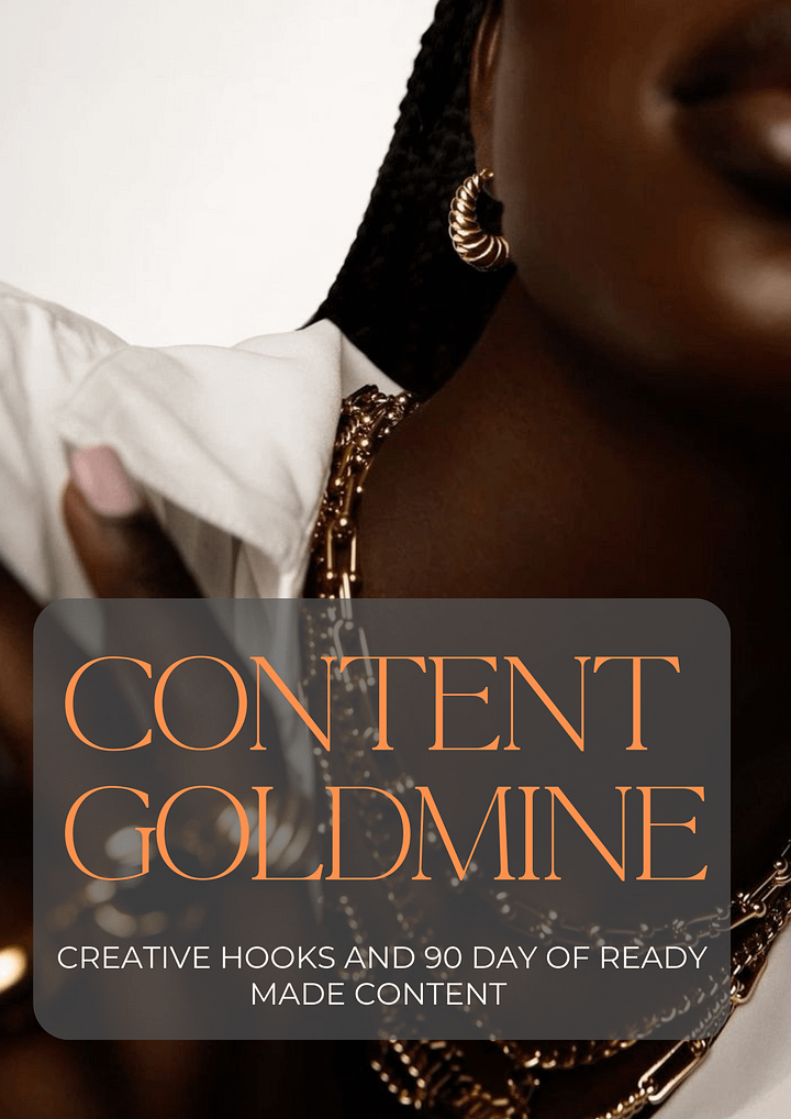 Content Goldmine: Captivating Hooks & 90 Days of Ready-Made Content for Unstoppable Engagement product image (1)