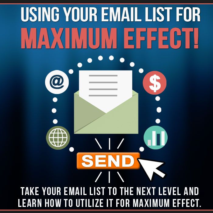 Using Email List For Maximum Effect product image (2)