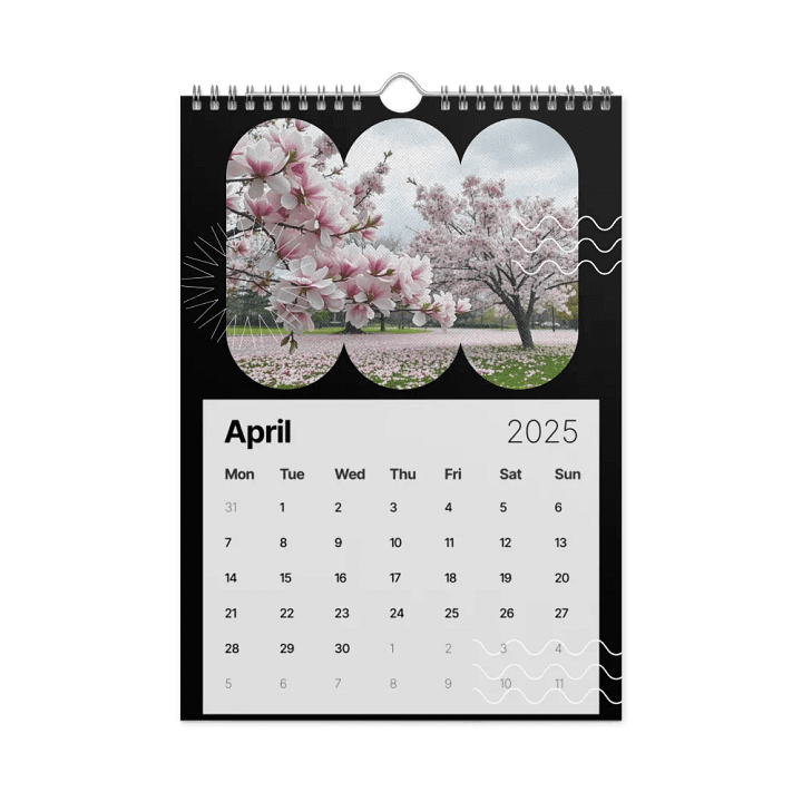 SEASONAL NATURE WALL CALENDAR 2025 product image (1)