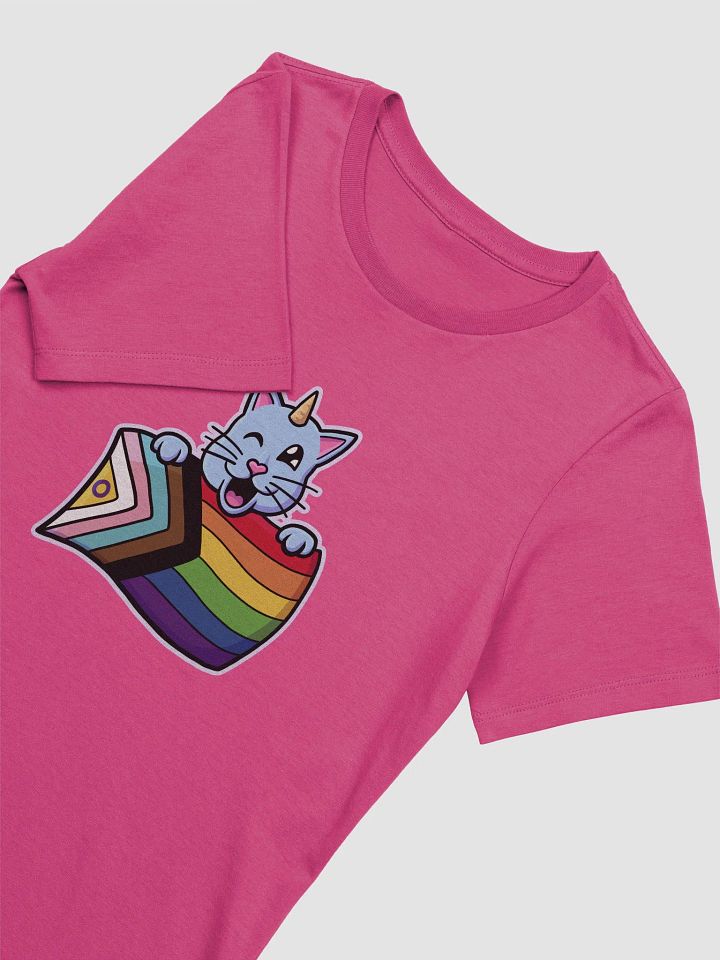 Progress Pride Kittycorn Femme Fit Tee product image (2)