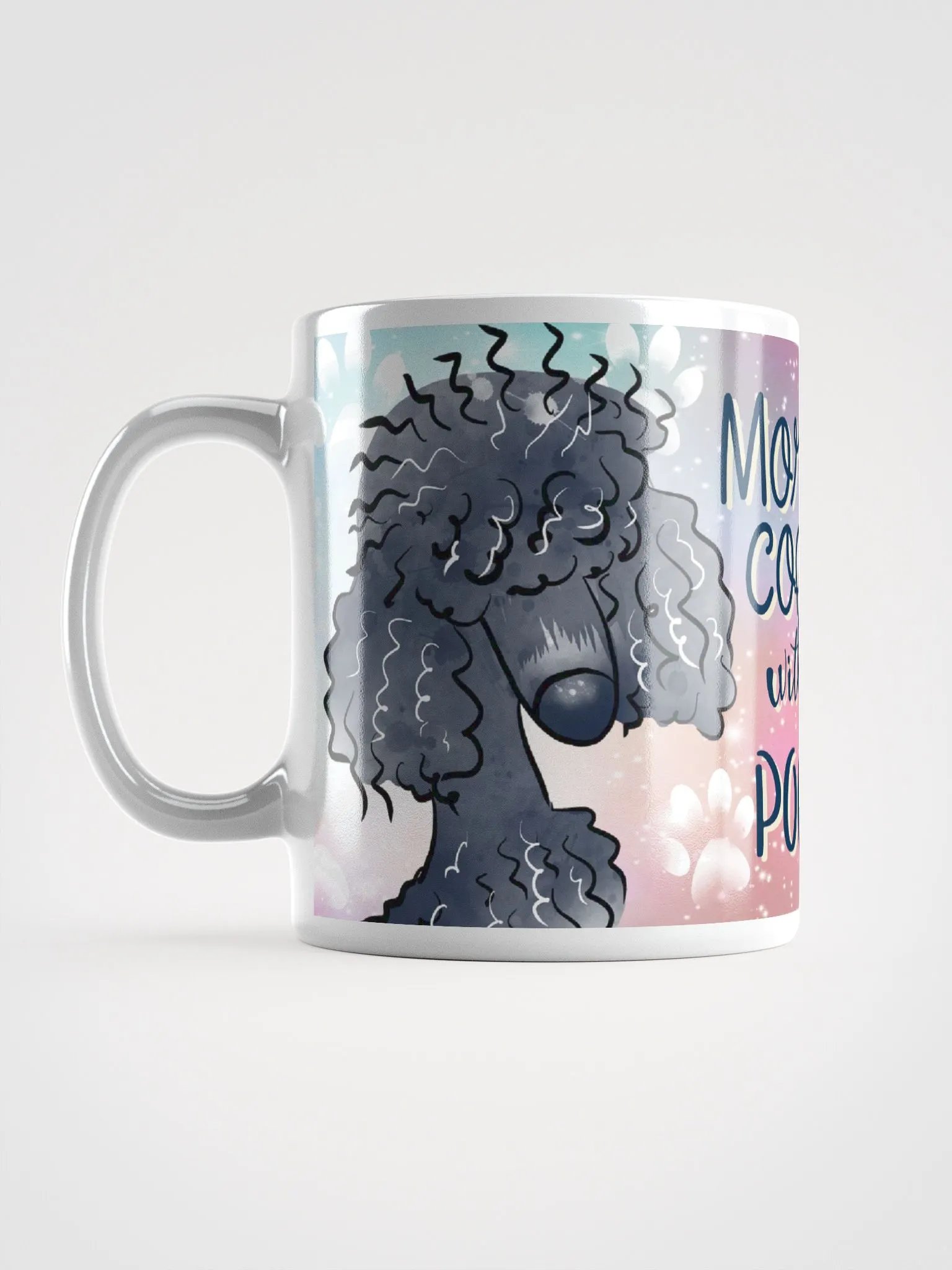 Morning Coffee With My Poodle Mug product image (3)