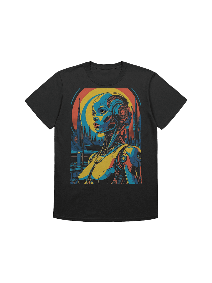 Retro-Futuristic Robot Empress T-Shirt product image (1)