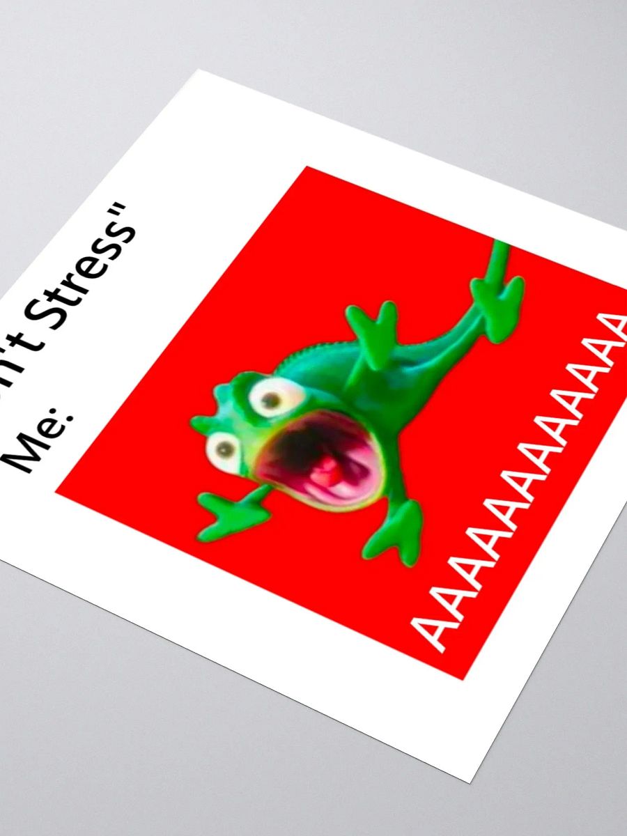 "Don't Stress" Sticker product image (3)