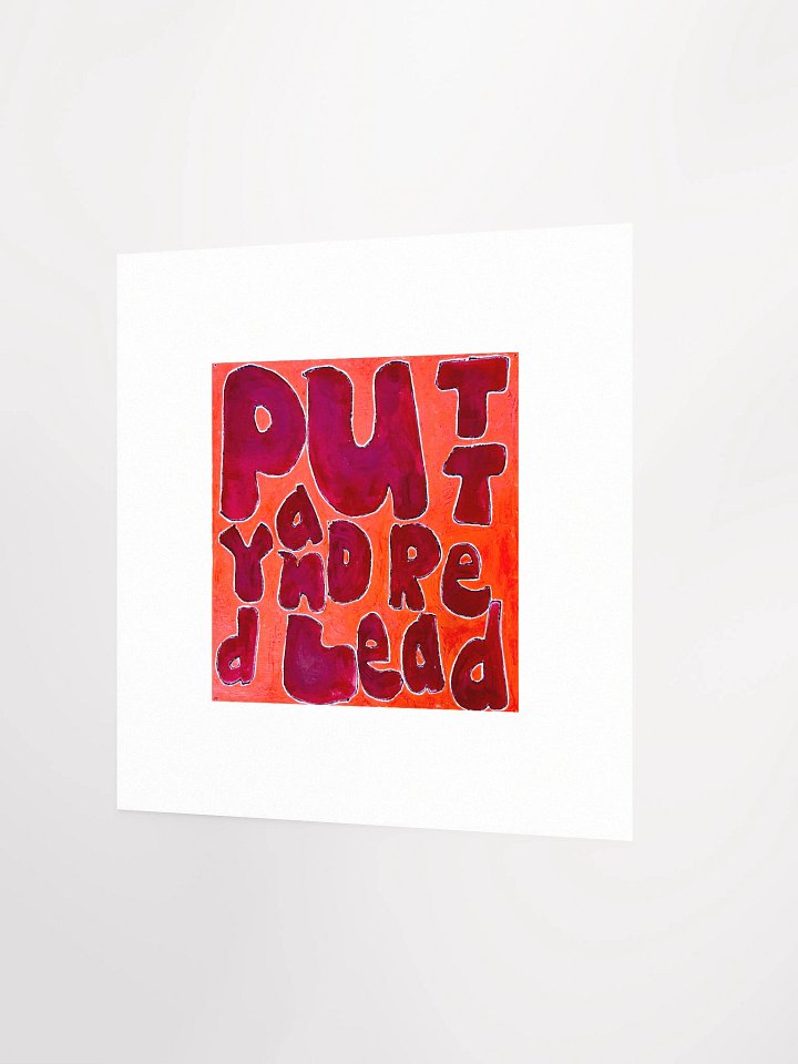 Putty and Red Lead Print product image (3)