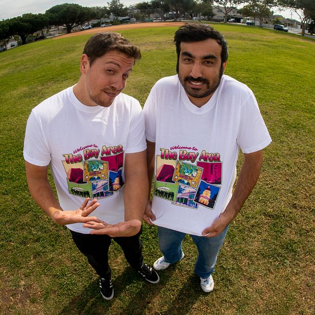 Welcome to the Bay Area | White Tee product image (2)