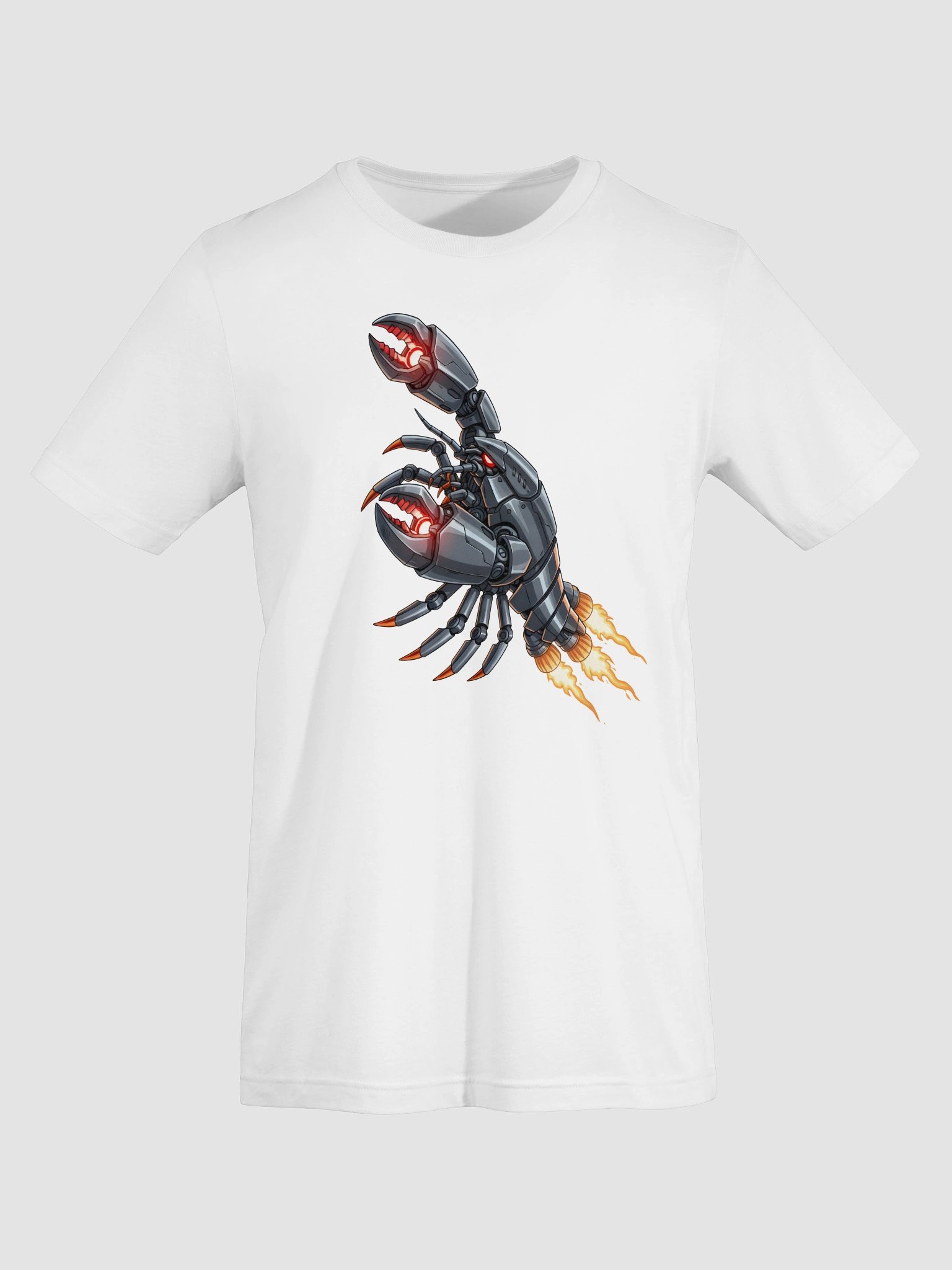 Mecha Lobster-09 T-Shirt | Futuristic Robot Lobster Graphic Tee product image (7)