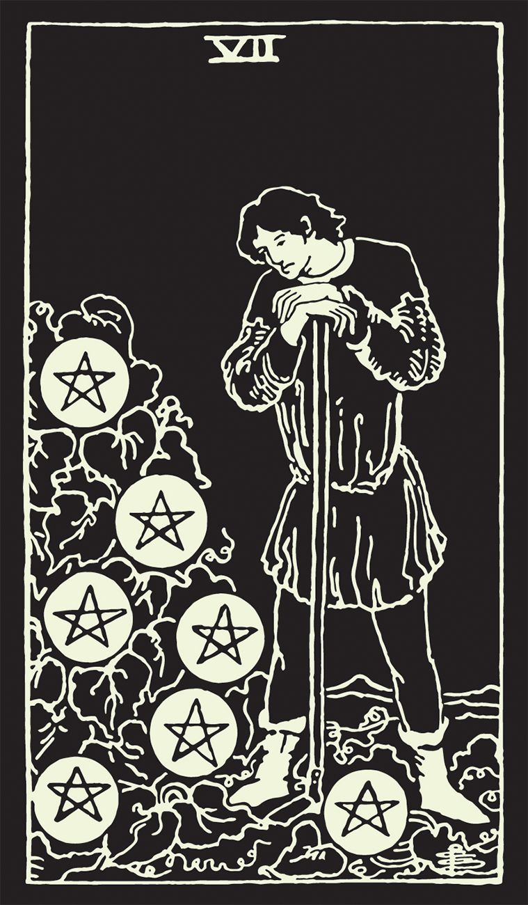 The Glow in The Dark Tarot Deck aka "The Goth Deck" product image (4)