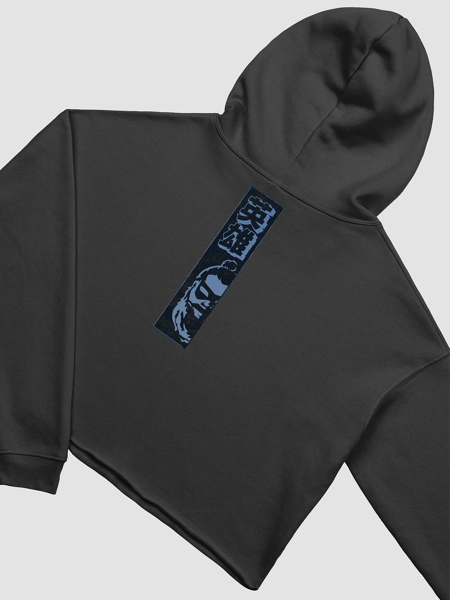 Nihon Heathens Crop Top Hoodie - Blue product image (4)