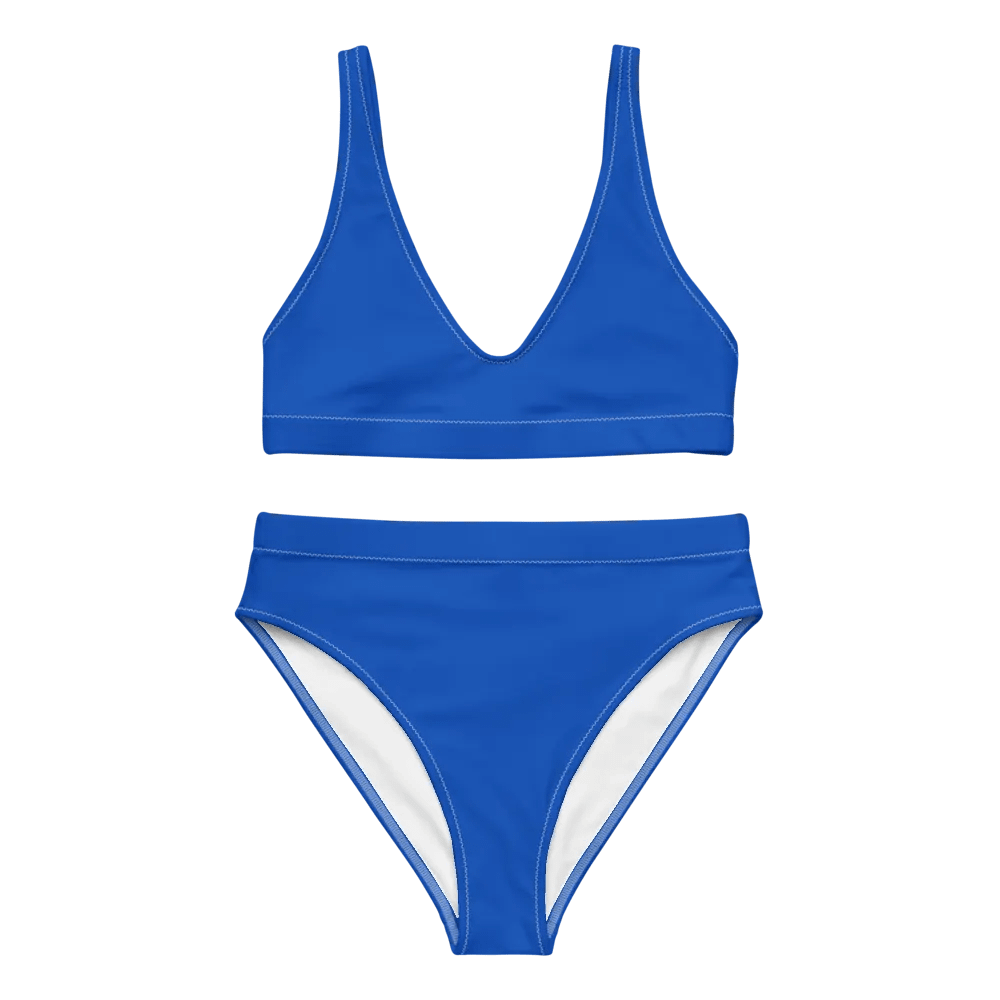 Plain Color Absolute Blue Bikini Set product image (5)