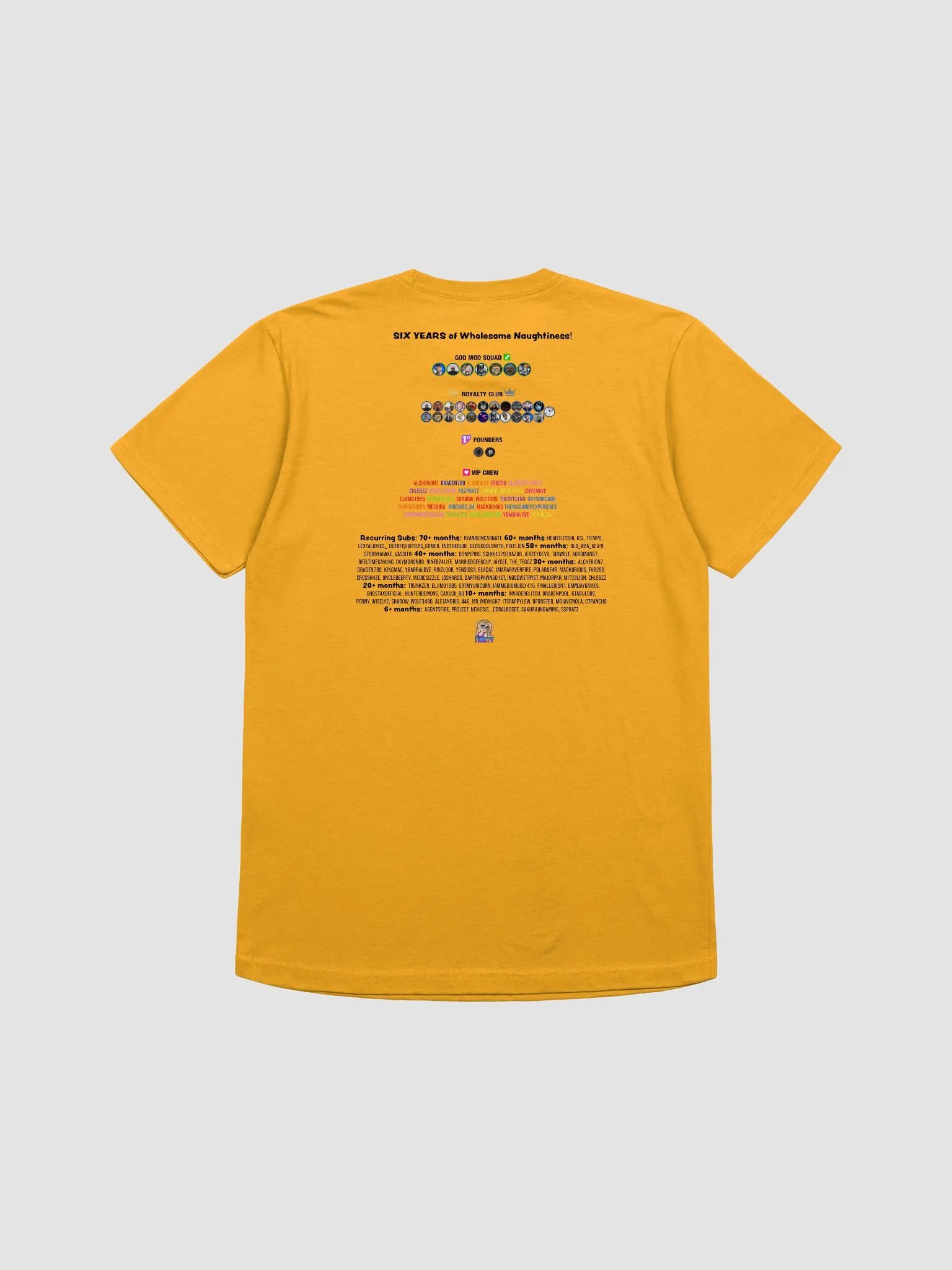 6 Years Commemorative T-Shirt! product image (8)