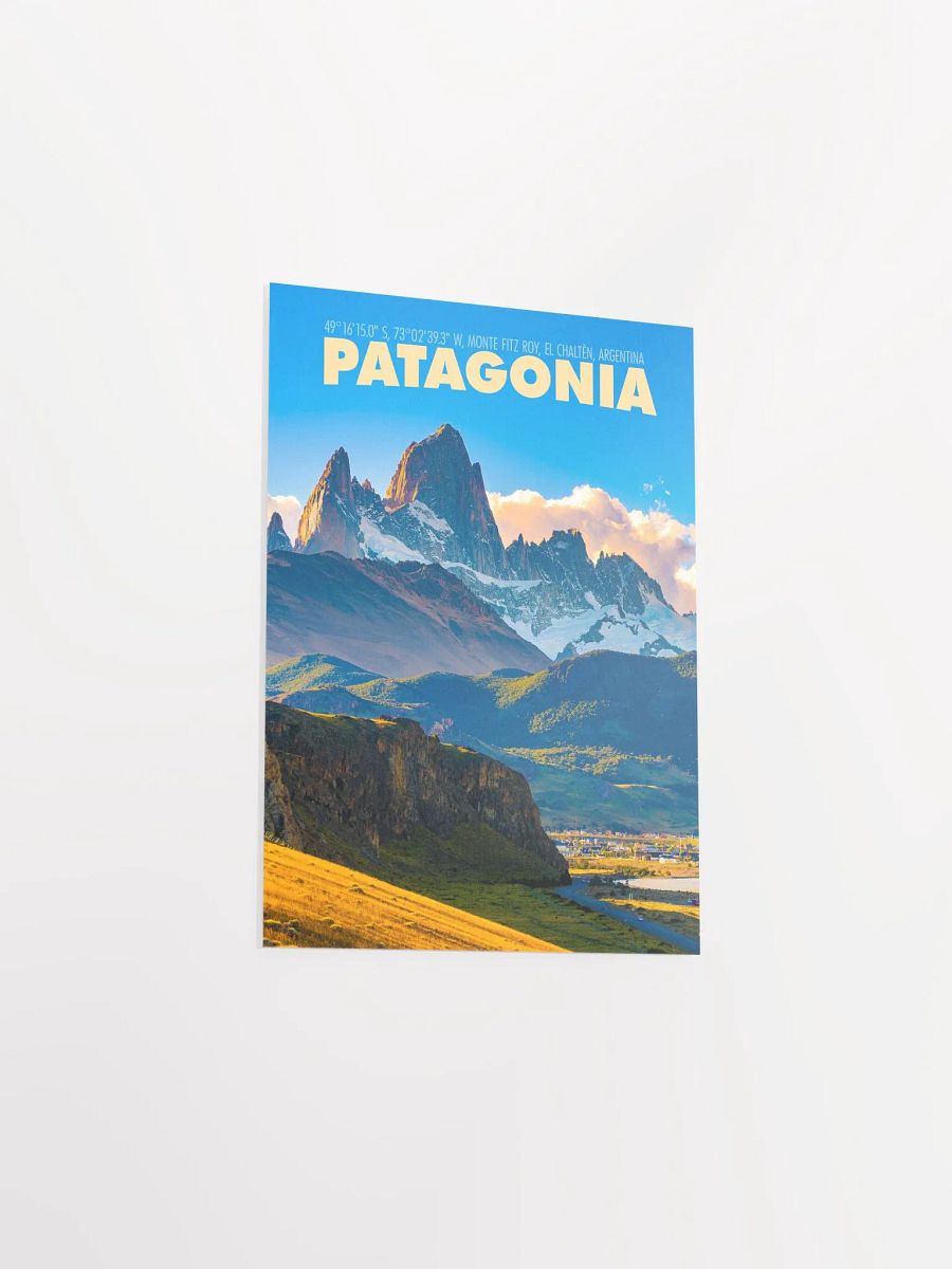 Vintage-Style Patagonia Travel Poster product image (4)