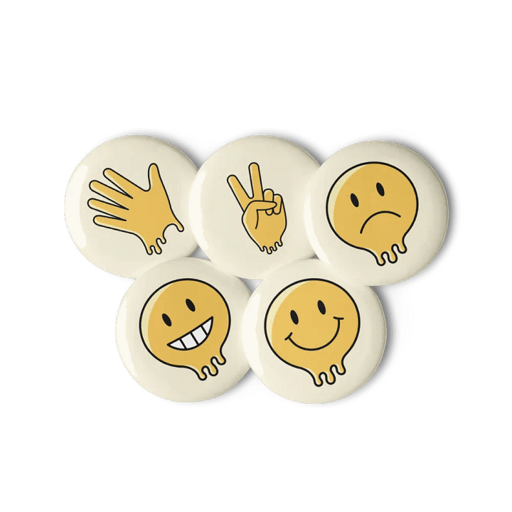 Melting Smiles Pin Set product image (2)