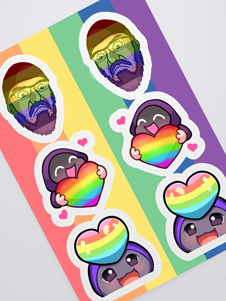 PRIDE Sticker Sheet product image (1)