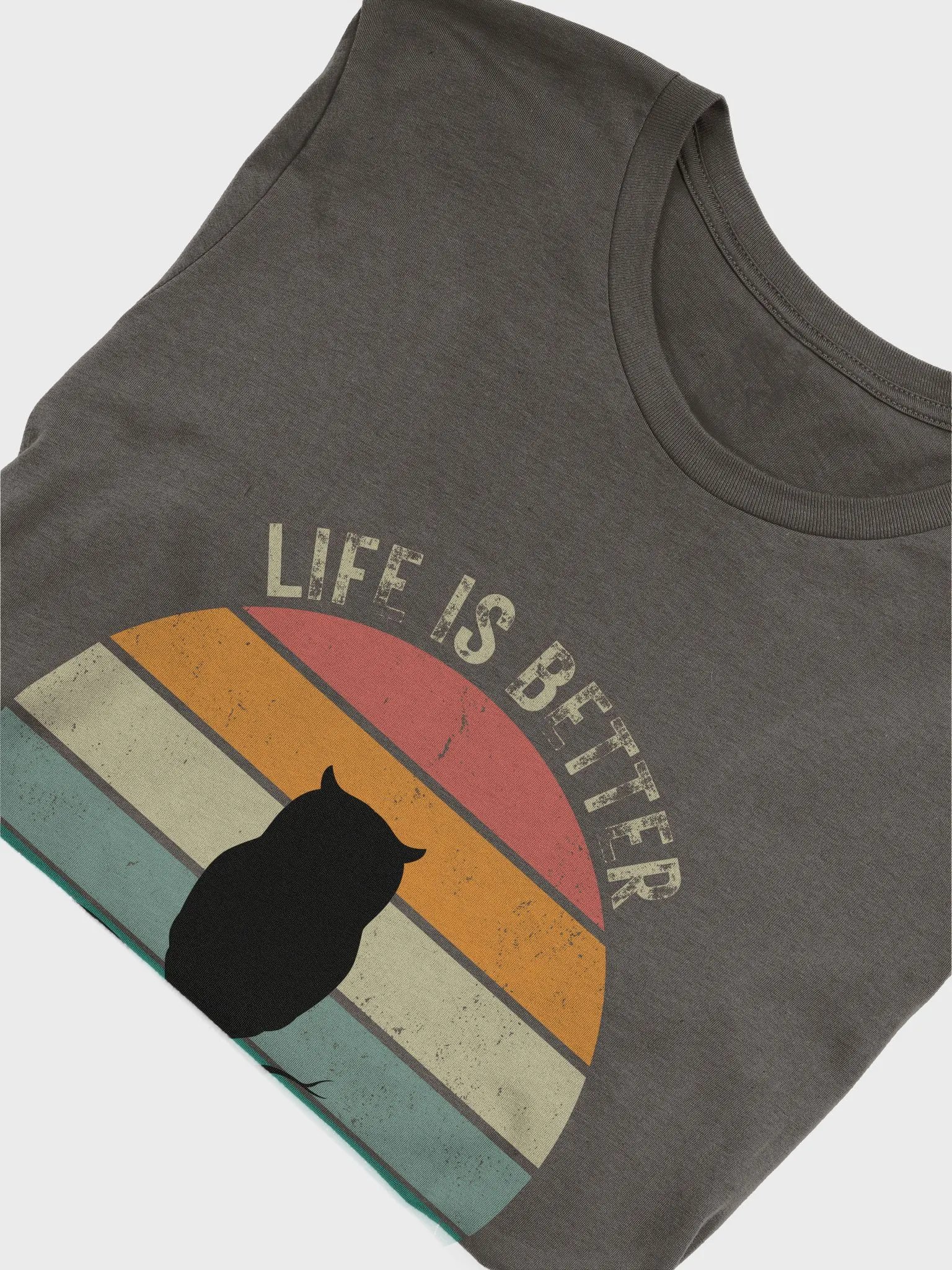 Sunset Silhouette Owl T-Shirt product image (3)