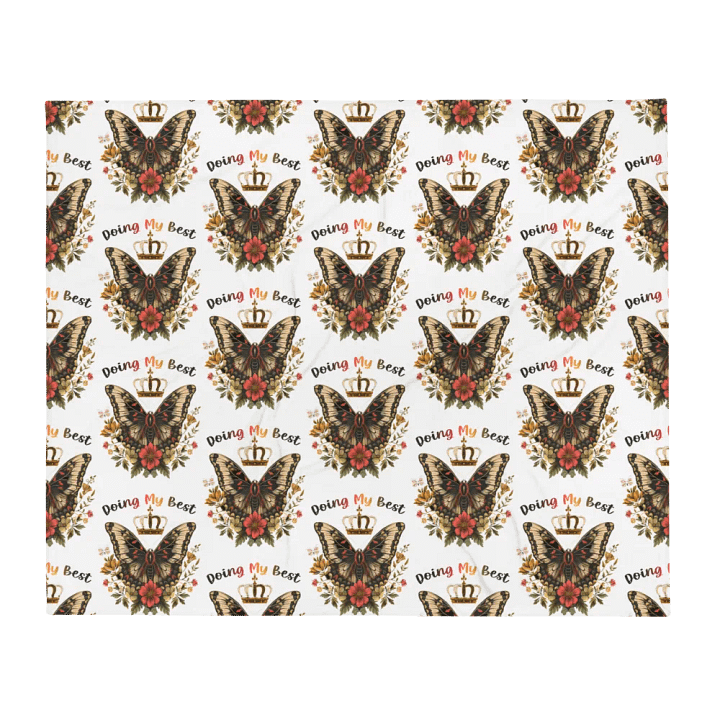 Doing My Best Blanket product image (1)