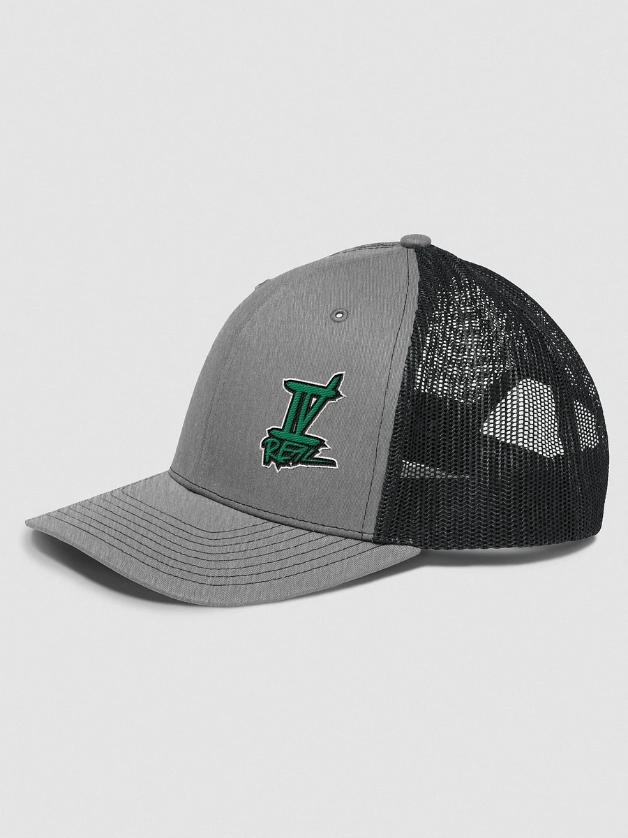 IVREAL Trucker Hat Green Embroidered Logo product image (22)