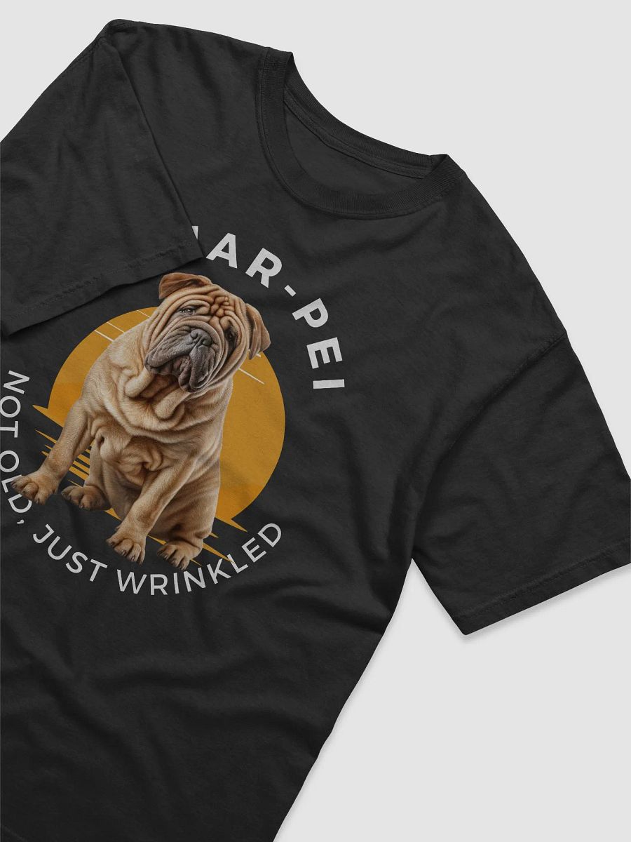 Funny Shar-Pei Dark Color Relaxed Fit T-shirt product image (3)