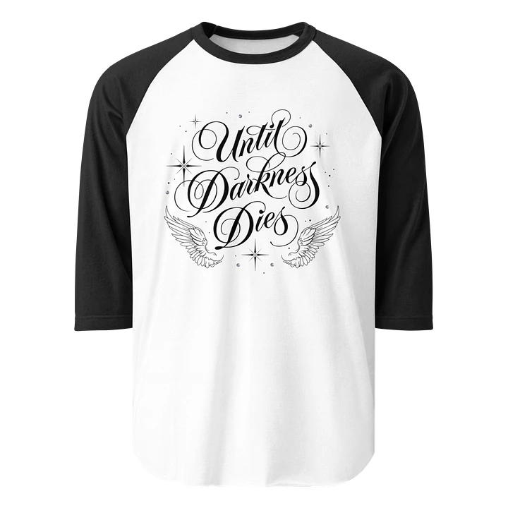 Until Darkness Dies (wings design) Fine Jersey Raglan Tee product image (31)