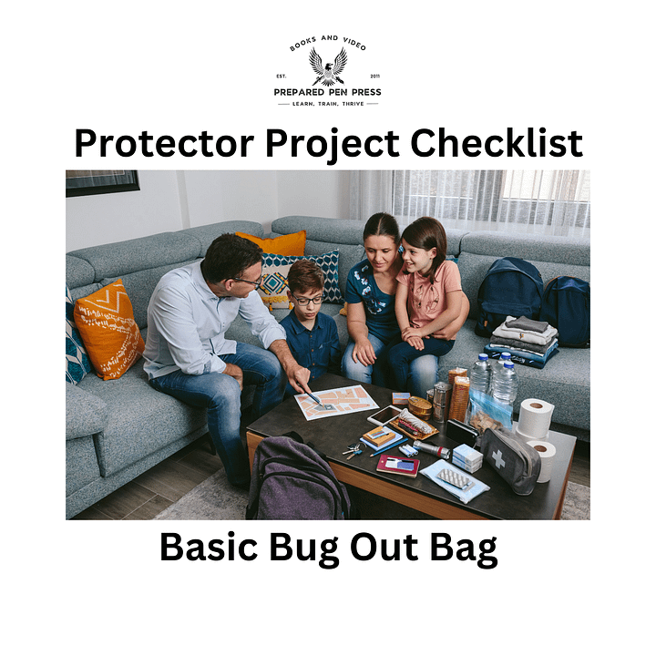 FREE: Basic Bug Out Bag Checklist product image (1)