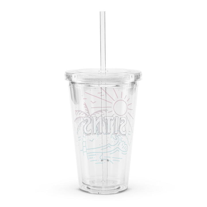 Tropical Sunset SITNS Double Wall Tumbler product image (2)