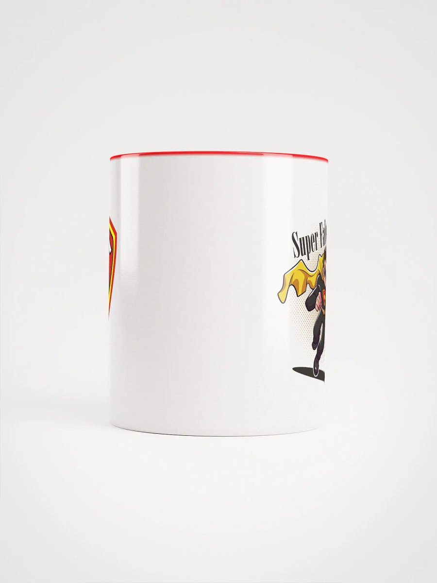 CANECA VERMELHA BRANCA FALCOTE CORRENDO COM LOGO product image (5)