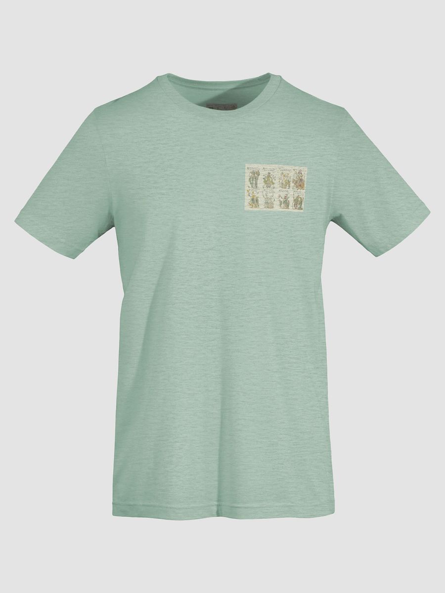 Flora’s Feast Botanical Art T-Shirt – Vintage Flowers Reimagined by Dr. Mac Garden Style product image (74)