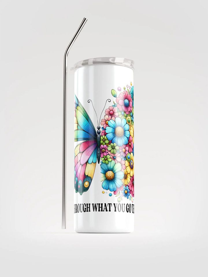 Butterfly Blossoms: Grow Through Tumbler product image (1)