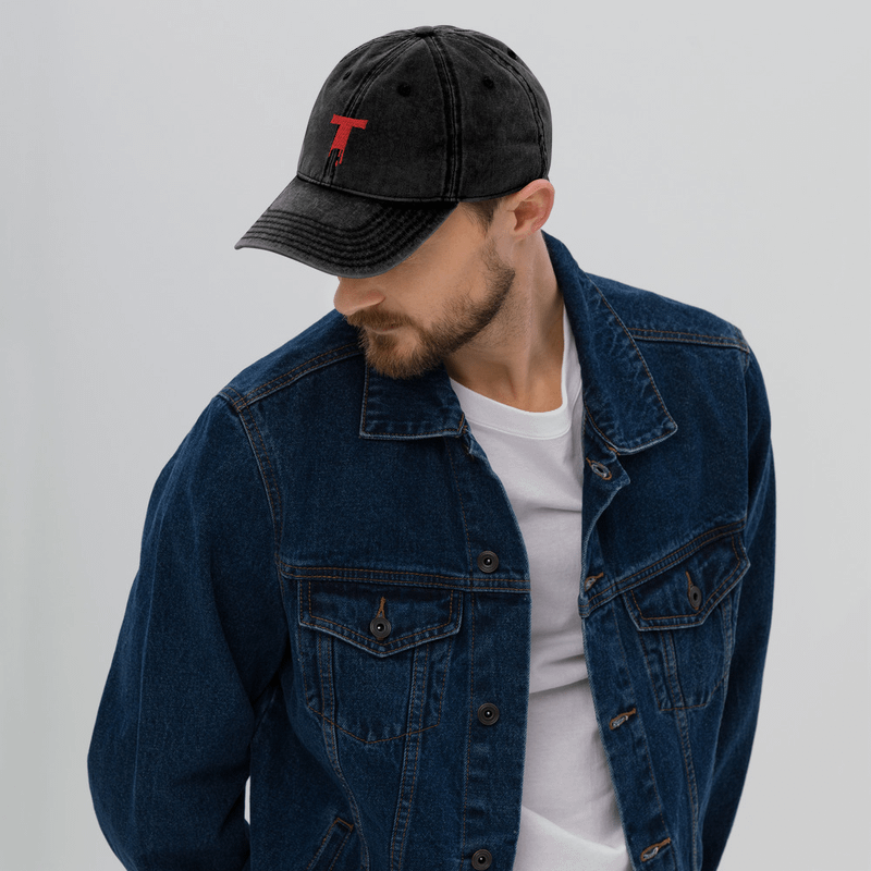 [tyminatorsongs] 3d Puff Vintage Cap - Otto Cap 18-1248 product image (1)