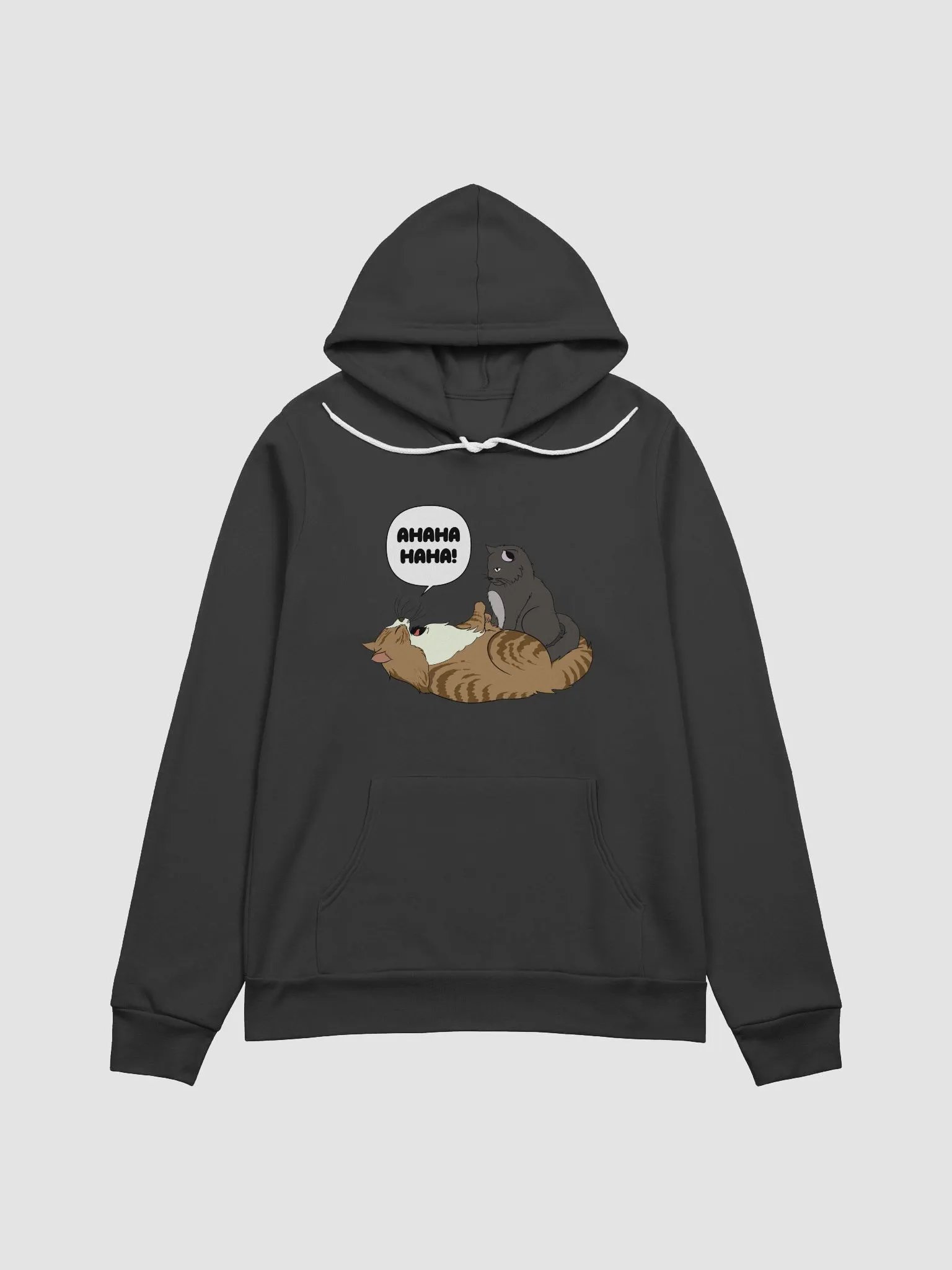 AHAHA Cat - Draw String Hoodie product image (3)