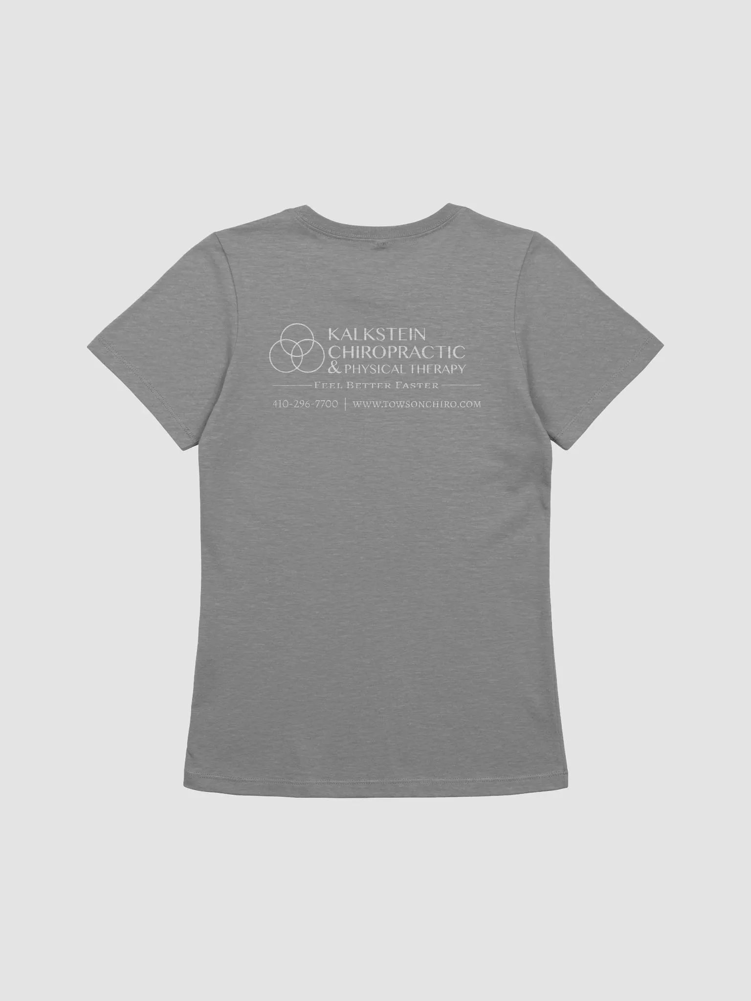 Kalkstein Chiropractic Women's Cut T-Shirt – Classic Comfort with Logo product image (12)